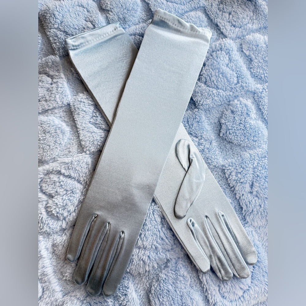 Satin Evening Gloves